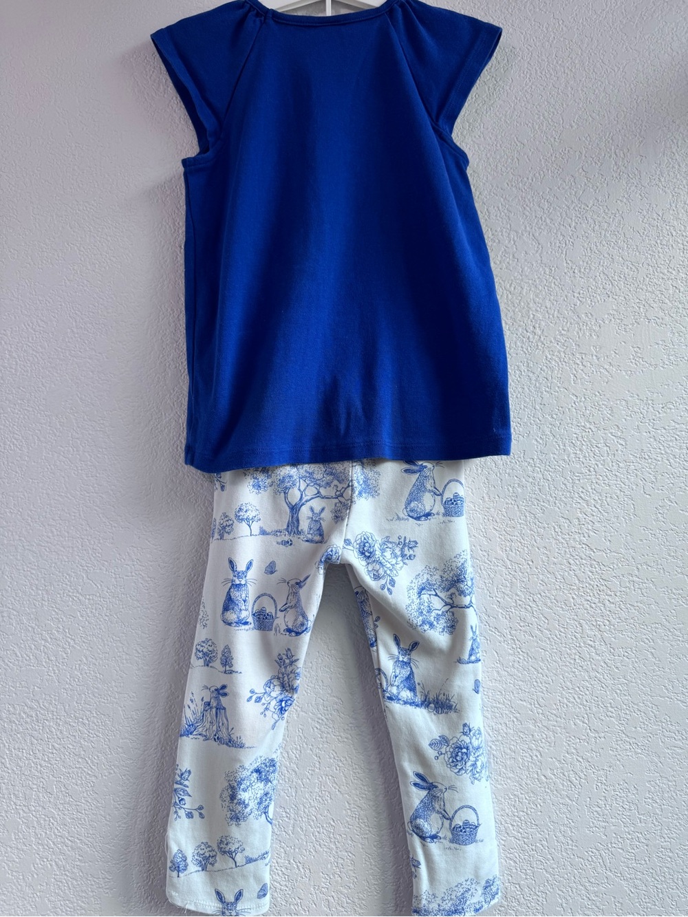 Gymboree Girls Bunny Outfit Set – Top Size 8 / Capri Leggings Size 7 - Picture 9 of 13